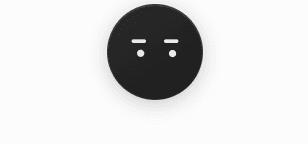 Collapsed state showing just the eyes